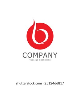 b letter logo icon design template