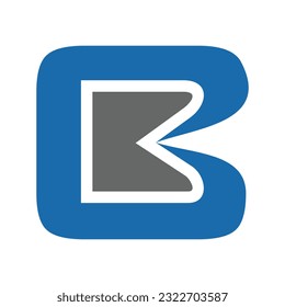 B letter logo icon template