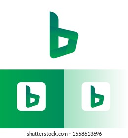 b letter logo, b icon, b text, b logo design
