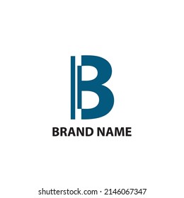 B Letter Logo Perfect Logo Stock Vector (Royalty Free) 2146067347 ...