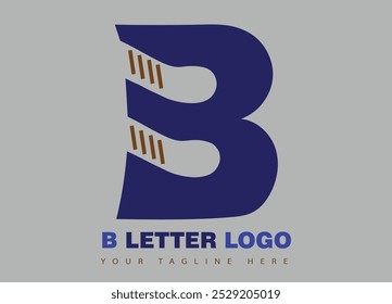 B letter logo is a straightforward, adaptable design that employs typography to produce a recognizable symbol or emblem. Usually the initials of a company or brand, center on one or more letters.