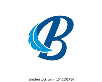 B Letter logo or symbol template design