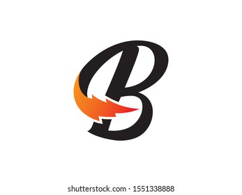 B Letter logo or symbol template design
