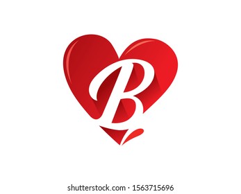 B Letter logo or symbol template design