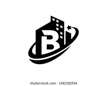 B Letter logo or symbol template design