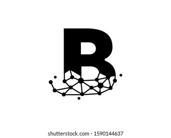 B letter logo or symbol template design