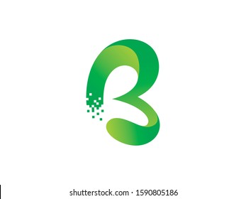 B letter logo or symbol template design