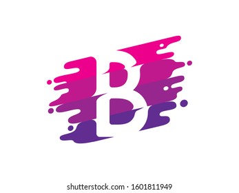 B Letter logo or symbol template design