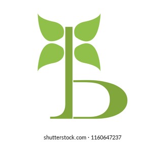 B letter logo template