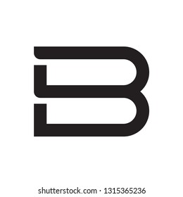 B letter logo template