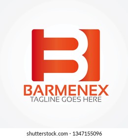 B Letter Logo Template