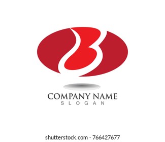 B Letter logo template