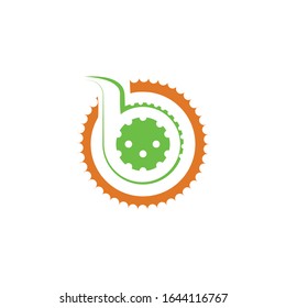 B Letter logo template design