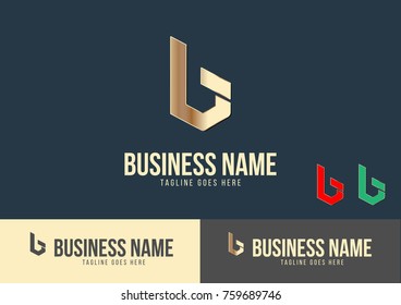 B Letter Logo Template Design Vector