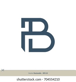 B Letter Logo Template Illustration Design. Vector EPS 10.