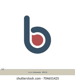 B Letter Logo Template Illustration Design. Vector EPS 10.