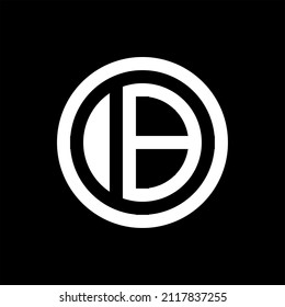 Logo-Vorlage für B-Buchstaben | B Rundlogos | B Ellipse Logo