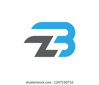 B Letter logo template vector illustration