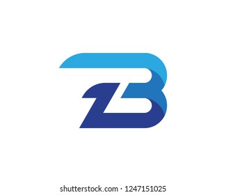 B Letter logo template vector illustration