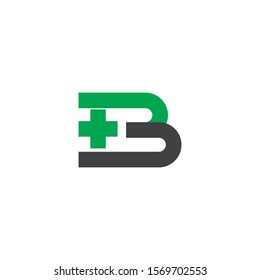B Letter logo template vector illustration