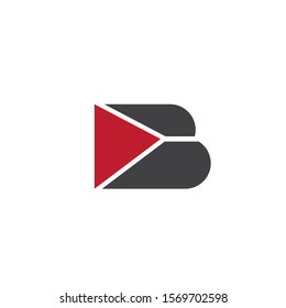 B Letter logo template vector illustration