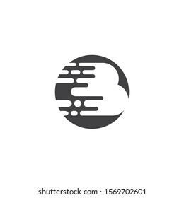 B Letter logo template vector illustration