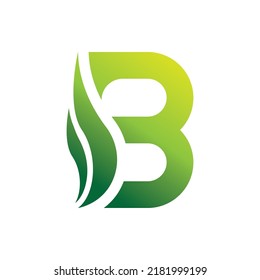 B letter logo template vector illustration