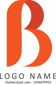 B letter logo and typography logo design