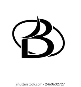 B-Buchstaben-Logo mit Vektor