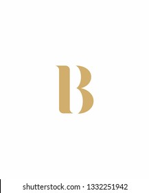 B Letter Logo Vector 001