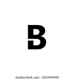 b letter logo vector