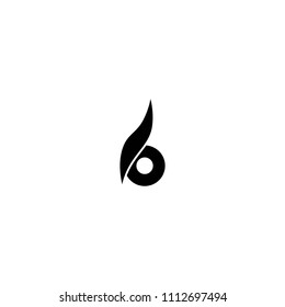 b letter logo vector