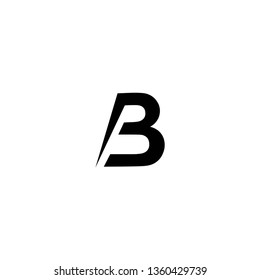 b letter logo vector