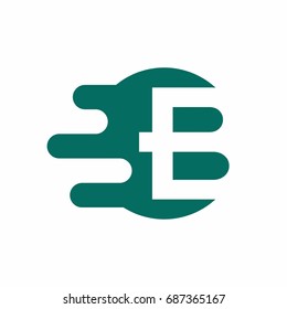 B letter logo vector