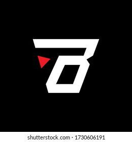 b letter logo vector design