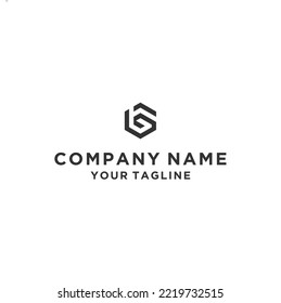 Logo eines B-Briefes, Vektordesign