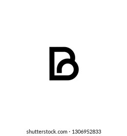 B letter logo vector icon illustration - Vector