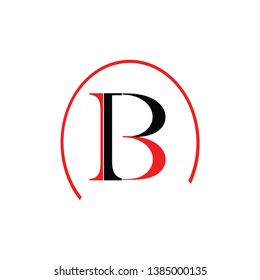 B letter logo vector illustration