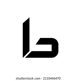 b ilustración vectorial del logotipo de letra