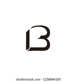 b letter logo vector inspirations unique excelent