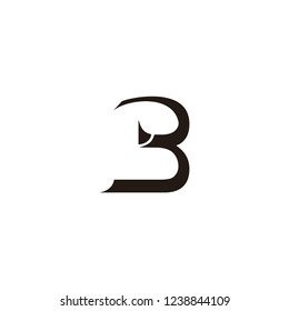 b letter logo vector inspirations unique excelent