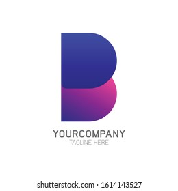 B Letter Logo Vector Template Design