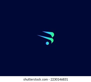 B Letter Logo Vector Template Abstract Monogram Symbol. Usable for Business sport, technology, fashion, digital And future creative logo