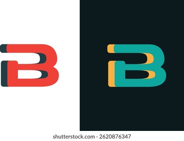 B letter mark logo design