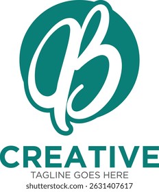 B Letter Mark and Symbol Logo
