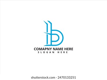 B Letter Minimalist Modern Logo Deign