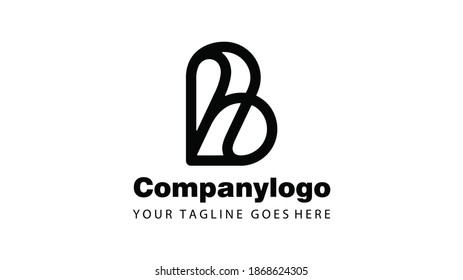 B Letter Modern Logo Design B Stock Vector (Royalty Free) 1868624305 ...