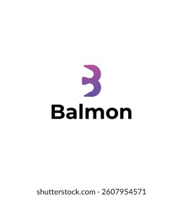 B letter modern logo design