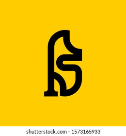 B letter old Russian font. National Folk alphabet Russia. Retro ABC sign. Vector illustration