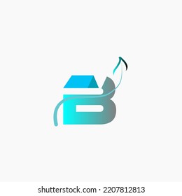 B Letter And Real State Design